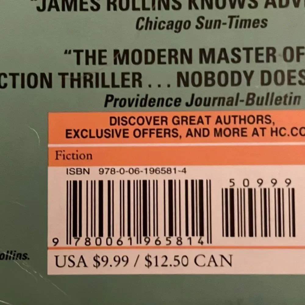 2 books by James Rollins